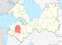 Volosovskij rajon – Mappa