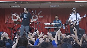 Los Tetas performing live in 2011