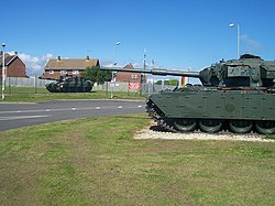 Lulworth Camp , Tanks and Entrance - geograph.org.uk - 1119752.jpg