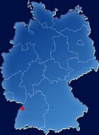 Lage Rastatt in Deutschland