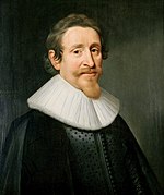 Hugo Grotius door Michiel Jansz. van Mierevelt
