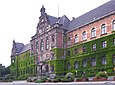 Fassade des Nationalmuseum Breslau im Stil der Neorenaissance, vormals Königliches Regierungsgebäude