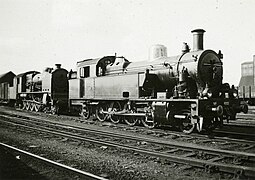 La 6221 et une 6300 à Heerleen en 1938.