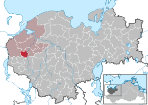 Poziția localității Niendorf
