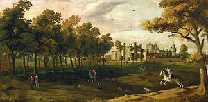 English: Nonsuch Palace by Flemish School