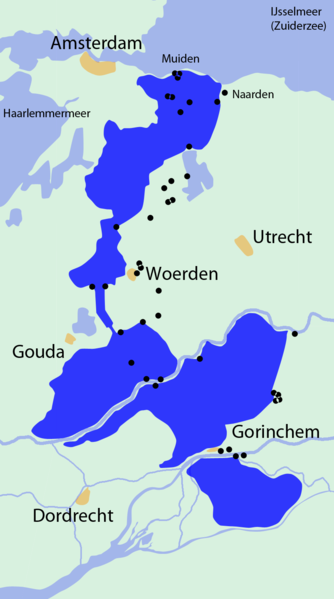 Map of the Old Waterline