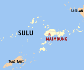 Maimbung na Sulu Coordenadas : 5°56'N, 121°2'E