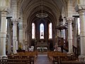 La nef de l'église Saint-Louis (mars 2014)