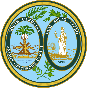 English: The Great Seal of the State of South ...