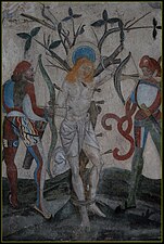 fresco St. Sebastiaan