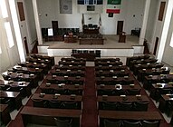 Zittingzaal van het Huis van Afgevaardigden in Hargeisa.