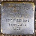 Stolperstein für Amanda Friedemann (Moltkestraße 83)