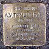 Stolperstein Liebigstraße 27b Walter Leo Katz