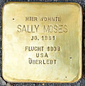 Stolperstein für Sally Moses (Elisenstraße 3)
