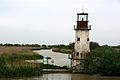 Oude vuurtoren in de Sulina-arm.