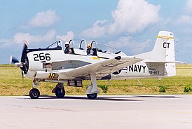 T-28 в окраске ВМС США