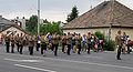 The HDF Central Band at the 2010 Water Music Flower Festival in Tata.