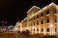 Vue du théâtre de nuit.