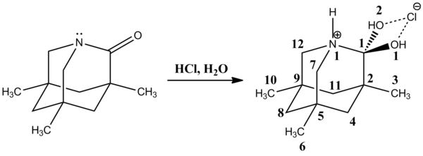 1-аза-3,5,7-триметиладамантан-2-он