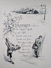 The Mahogany Tree (1887), "Christmas is here"