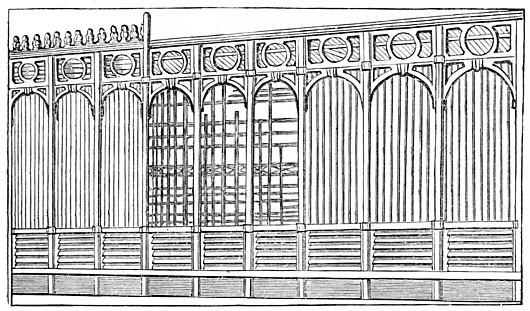 PORTION OF THE LOWER STOREY OF THE PRINCIPAL ELEVATIONS.