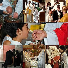 The seven sacraments of the Catholic Church The seven Sacrament.jpg