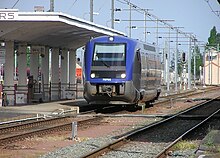 Un ATER en gare de Thouars