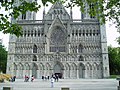 Western front of Nidaros Cathedral