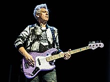 Clayton in October 2018 U2 performing in Belfast 10-27-18 (31789918068).jpg