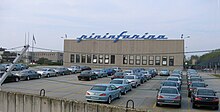 Pininfarina factory producing the Peugeot 406 Coupe in San Giorgio Canavese, near Turin Usine Pininfarina 406 coupe.jpg