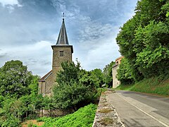 L'église de Vaux-les-Prés.