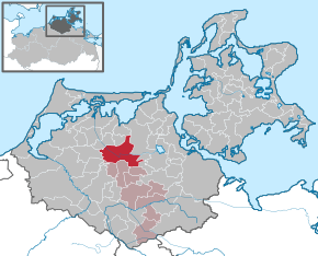 Poziția Velgast pe harta districtului Vorpommern-Rügen