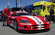 A Viper Competition Coupe competing in the FIA GT3 European Championship.