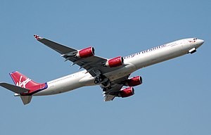 English: Virgin Atlantic Airways Airbus A340