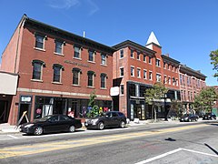 West half of the Westminster Street Historic District in Providence, Rhode Island in 2015