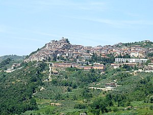 オレーヴァノ・ロマーノの風景
