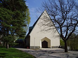 Ängby kyrka i april 2008
