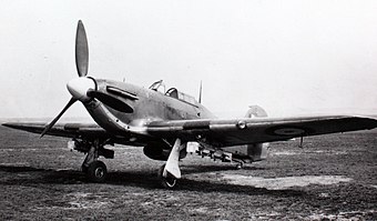 Самолёты Hawker Hurricane стали основными в полку с 29 июня 1943 года.