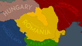 Spațiul Carpato-Danubiano-Pontic pe 7 Septembrie 1940 AD, după Tratatul de la Craiova.
