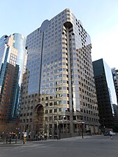 View from the corner of McGill College and President Kennedy