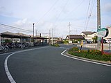 駅前広場（2008年8月）