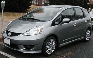 2009 Honda Fit photographed in College Park, M...