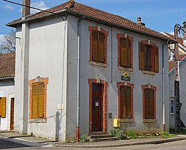 The post office in Mollans