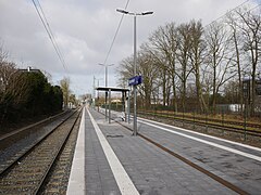 Hamminkeln, neuer Mittelbahnsteig