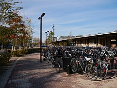 Bussum, Fahrradstation