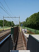 Dordrecht, Treppe zum Bahnsteiggleis 2