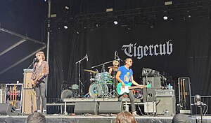 Tigercub performing live in 2023.