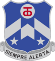 357th Infantry Regiment "Siempre Alerta" (Always Alert)
