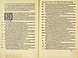 As "95 Teses" de Martinho Lutero, publicadas em Wittenberg em 1522.