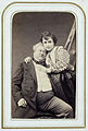 Alexandre Dumas et Adah Isaacs Menken (1867).